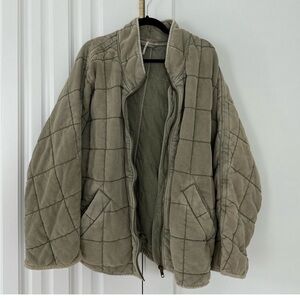 Free People Dolman Quilted Jacket Large